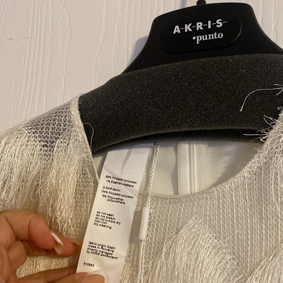 AKRIS PUNTO Blouse in Cream - Picture 2 of 4